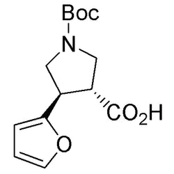 Boc-(±)-trans-4-(2-furanyl)pyrrolidine-3-carboxylic acid|16061|959579-75-0
