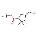 tert-Butyl 4-(hydroxymethyl)-2,2-dimethylpyrrolidine-1-carboxylate|CS-0369600|2374131-18-5