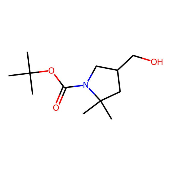 tert-Butyl 4-(hydroxymethyl)-2,2-dimethylpyrrolidine-1-carboxylate|CS-0369600|2374131-18-5