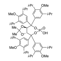 (3aR,8aR)-Tetrahydro-6-hydroxy-2,2-dimethyl-4,4,8,8-tetrakis(3,5-diisopropyl-4-methoxyphenyl)-6-oxide-[1,3]dioxolo[4,5-e][1,3,2]dioxaphosphepine, 98%|15-8612