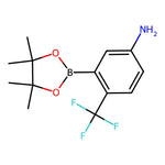 3-(4,4,5,5-Tetramethyl-1,3,2-dioxaborolan-2-yl)-4-(trifluoromethyl)aniline|CS-0356363|882679-08-5