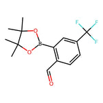 2-(4,4,5,5-Tetramethyl-1,3,2-dioxaborolan-2-yl)-4-(trifluoromethyl)benzaldehyde|CS-0041096|1416721-24-8