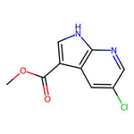 Methyl 5-chloro-1H-pyrrolo[2,3-b]pyridine-3-carboxylate|CS-0042979|1190321-49-3