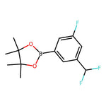 2-(3-(Difluoromethyl)-5-fluorophenyl)-4,4,5,5-tetramethyl-1,3,2-dioxaborolane|CS-0369190|627526-04-9