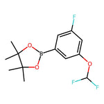 2-(3-(Difluoromethoxy)-5-fluorophenyl)-4,4,5,5-tetramethyl-1,3,2-dioxaborolane|CS-0375686|1641578-50-8