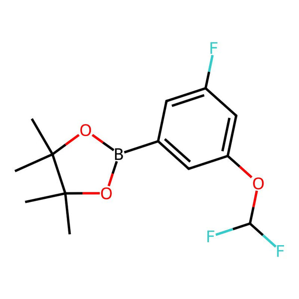 2-(3-(Difluoromethoxy)-5-fluorophenyl)-4,4,5,5-tetramethyl-1,3,2-dioxaborolane|CS-0375686|1641578-50-8