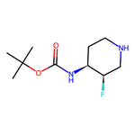 tert-Butyl ((3R,4S)-3-fluoropiperidin-4-yl)carbamate|CS-0058555|1630815-57-4