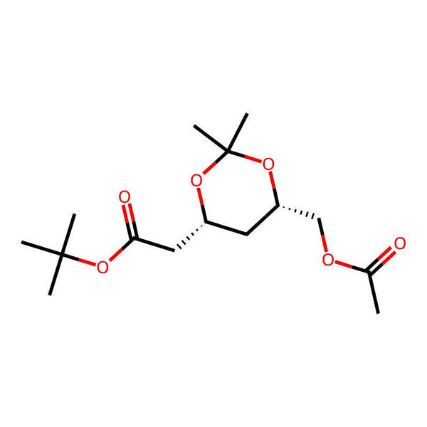 tert-Butyl (4R-cis)-6-[(acetyloxy)methyl]-2,2-dimethyl-1,3-dioxane-4-acetate|CS-W003520|154026-95-6