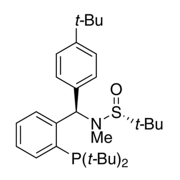 [S(R)]-N-[(R)-(4-(tert-Butyl)phenyl)[2-(di-tert-butylphosphino)phenyl]methyl]-N,2-dimethyl-2-propanesulfinamide, 95%|15-0181