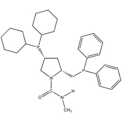 (2R,4R)-(+)-2-(Diphenylphosphinomethyl)-4-(dicyclohexylphosphino)-N-methyl-1-pyrrolidinecarboxamide, min. 95% (R,R-MCCPM)|15-7224|122709-72-2