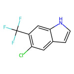 5-Chloro-6-(trifluoromethyl)-1H-indole|CS-0199285|1186404-60-3
