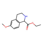Ethyl 6-methoxy-1,2,3,4-tetrahydroisoquinoline-1-carboxylate|CS-0299039|1260639-89-1