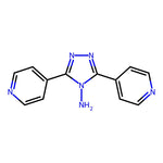 3,5-Di(pyridin-4-yl)-4H-1,2,4-triazol-4-amine|CS-0110858|38634-05-8
