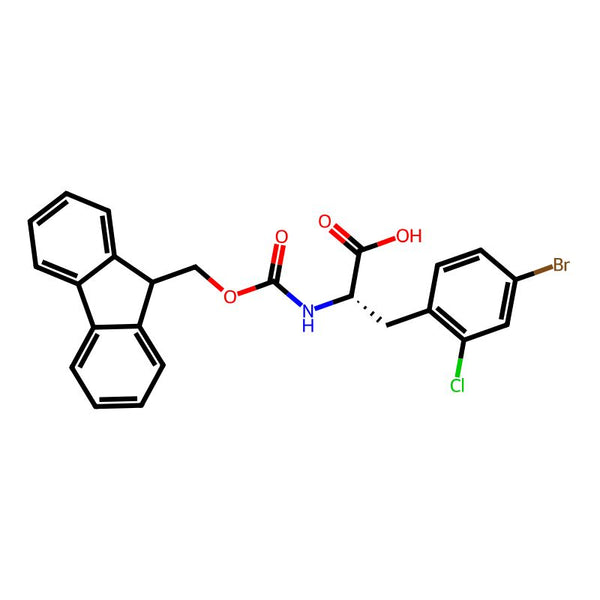 Fmoc-2-chloro,4-bromo-L-phenylalanine|49699|1998643-74-5