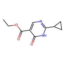 Ethyl 2-cyclopropyl-6-oxo-1,6-dihydropyrimidine-5-carboxylate|CS-0043178|1044770-39-9