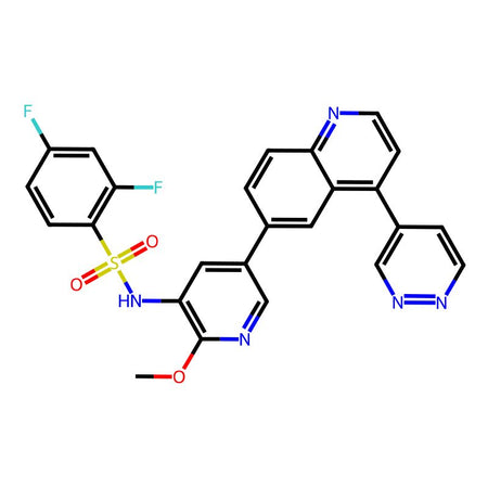 Omipalisib, 98%, a highly selective and potent inhibitor of PI3K|1024276|1086062-66-9
