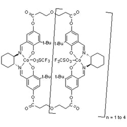Cyclic-Oligo Bis[(1R,2R)-(+)-1,2-cyclohexanediamino-N,N’-bis(3,3’-di-t-butylsalicylidene) cobalt(III)triflate]-5,5’-bis(2-carboxyethyl)ether|27-0495|647036-07-5