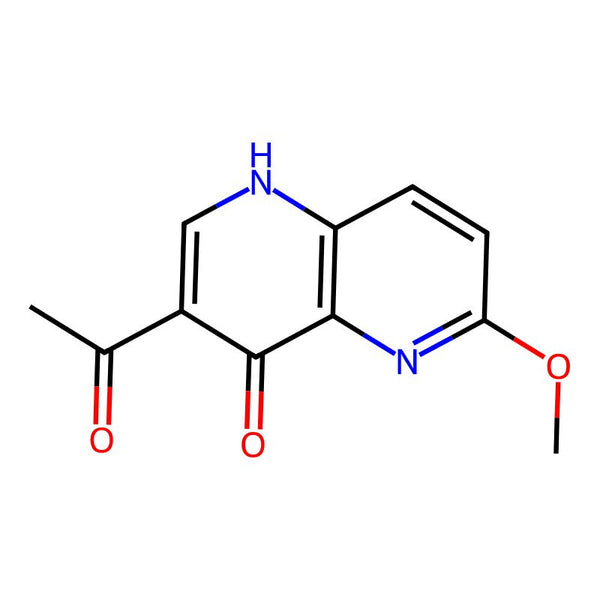 1-(4-hydroxy-6-methoxy-1,5-naphthyridin-3-yl)ethanone|CS-M2054|1431697-92-5