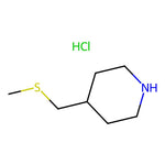 4-[(methylsulfanyl)methyl]piperidine hydrochloride|CS-0241897|1211466-29-3