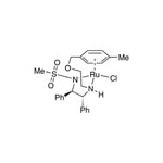 Chloro{N-[(1R,2R)-2-[(S)-[2-[[1,2,3,4,5,6-η;)-4-methylphenyl]methoxy]ethyl]amino]-1,2-diphenylethylmethanesulfonamidato}ruthenium(II)  (R,R)-Ms-DENEB|44-0255|1333981-86-4