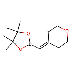 4,4,5,5-Tetramethyl-2-((tetrahydro-4H-pyran-4-ylidene)methyl)-1,3,2-dioxaborolane|CS-0227330|2304634-36-2