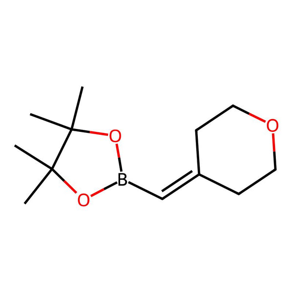 4,4,5,5-Tetramethyl-2-((tetrahydro-4H-pyran-4-ylidene)methyl)-1,3,2-dioxaborolane|CS-0227330|2304634-36-2