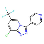 8-Chloro-3-(pyridin-4-yl)-6-(trifluoromethyl)-[1,2,4]triazolo[4,3-a]pyridine|CS-0546310|338795-36-1