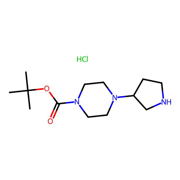 tert-Butyl 4-(pyrrolidin-3-yl)piperazine-1-carboxylate hydrochloride|CS-0310661|2624138-75-4