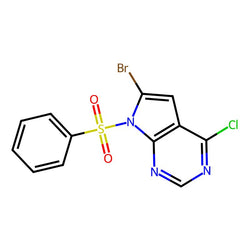 7-(Benzenesulfonyl)-6-bromo-4-chloro-7H-pyrrolo[2,3-d]pyrimidine|CS-0050133|784150-40-9