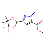 Methyl 1-methyl-3-(4,4,5,5-tetramethyl-1,3,2-dioxaborolan-2-yl)-1H-pyrazole-5-carboxylate|CS-0369215|929899-20-7