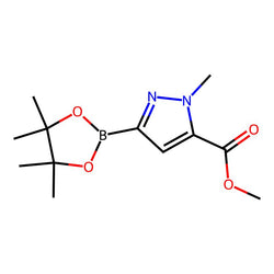 Methyl 1-methyl-3-(4,4,5,5-tetramethyl-1,3,2-dioxaborolan-2-yl)-1H-pyrazole-5-carboxylate|CS-0369215|929899-20-7