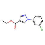 Ethyl 1-(3-chlorophenyl)-1H-pyrazole-4-carboxylate|CS-0513765|110821-32-4