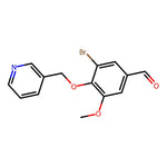3-Bromo-5-methoxy-4-(pyridin-3-ylmethoxy)benzaldehyde|CS-0350043|775294-96-7