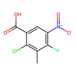 2-Chloro-4-Fluoro-3-Methyl-5-Nitrobenzoic Acid|CS-0037508|173315-56-5