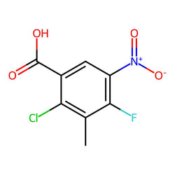 2-Chloro-4-Fluoro-3-Methyl-5-Nitrobenzoic Acid|CS-0037508|173315-56-5
