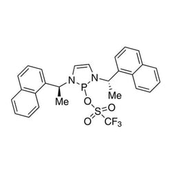 1,3-Bis[(1S)-1-(1-naphthalenyl)ethyl]-2,3-dihydro-1H-1,3,2-diazaphosphol-2-yl trifluoromethanesulfonate, min. 98%|15-1292
