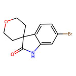 6-Bromo-2',3',5',6'-tetrahydrospiro[indoline-3,4'-pyran]-2-one|CS-0130728|1190861-43-8