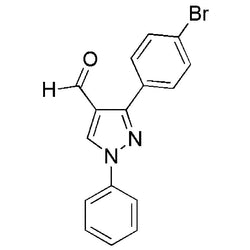 3-(4-Bromophenyl)-1-phenylpyrazole-4-carbaldehyde|25280|36640-41-2