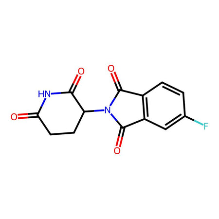 2-(2,6-Dioxopiperidin-3-yl)-5-fluoroisoindoline-1,3-dione, 98%|9187041|835616-61-0