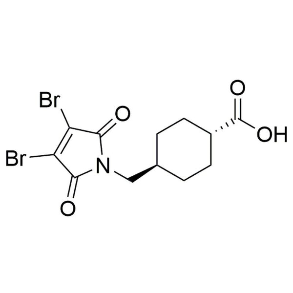 trans-4-(3,4-Dibromo-maleimidomethyl)cyclohexane-1-carboxylic acid|37074