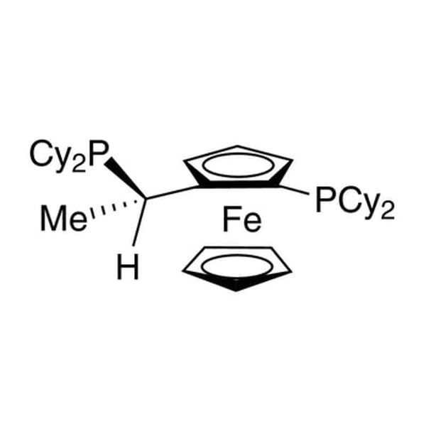 (S)-(+)-1-[(R)-2-(Dicyclohexylphosphino)ferrocenyl]ethyldicyclohexylphosphine, min. 97%|26-1001|246231-77-6