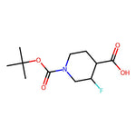 1-(Boc)-3-Fluoropiperidine-4-carboxylic acid|CS-W001393|1303974-46-0