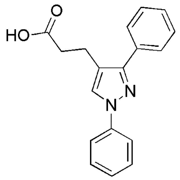 1,3-Diphenylpyrazole-4-propionic acid|25780|108446-77-1