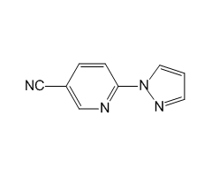 6-(1H-Pyrazol-1-yl)nicotinonitrile|CS-0168319|956568-52-8