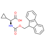 (S)-2-((((9H-Fluoren-9-yl)methoxy)carbonyl)amino)-2-cyclopropylacetic acid|CS-0101026|1212257-18-5