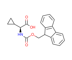 (S)-2-((((9H-Fluoren-9-yl)methoxy)carbonyl)amino)-2-cyclopropylacetic acid|CS-0101026|1212257-18-5