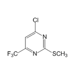 4-Chloro-2-(methylsulfanyl)-6-(trifluoromethyl)pyrimidine|CS-W014195|16097-63-5