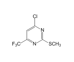4-Chloro-2-(methylsulfanyl)-6-(trifluoromethyl)pyrimidine|CS-W014195|16097-63-5