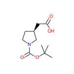(S)-2-(1-(tert-butoxycarbonyl)pyrrolidin-3-yl)acetic acid|CS-B0997|204688-61-9