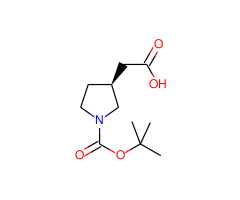 (S)-2-(1-(tert-butoxycarbonyl)pyrrolidin-3-yl)acetic acid|CS-B0997|204688-61-9